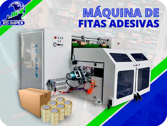 Máquina de Fita Adesiva - RB Impex