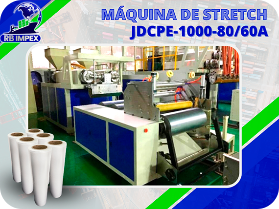 Máquina de Stretch - RB Impex