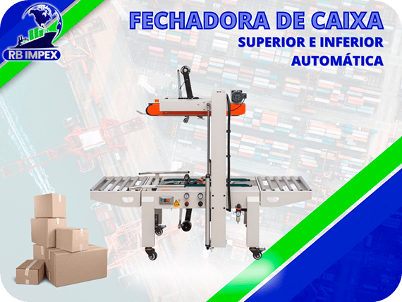 Fechadora de Caixa - Automática